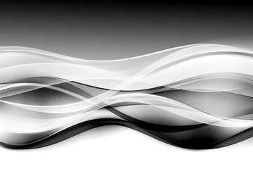 Crédence de cuisine en verre imprimé Vague abstraite Fond de vagues abstraites futuristes