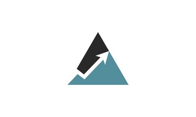  triangle growth business company logo