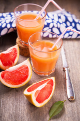 juice from grapefruit