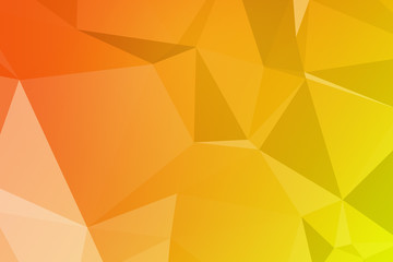 Yellow Polygons Background Image