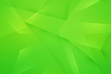 Plakat Green Polygonal Texture