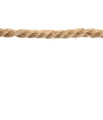 ropes on white background