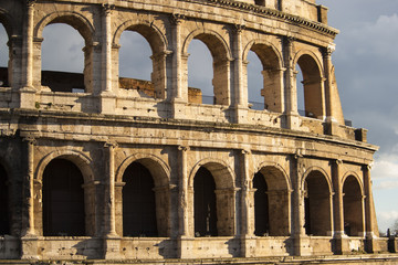 Fototapeta premium The Rome colosseum. Rome, Italy