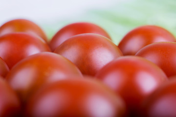 Cherry tomatoes close-up salad,eco, food concept. Vitamins.Group of tomatoes closeup.