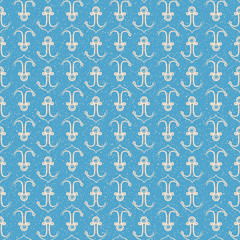 seamless pattern with anchors