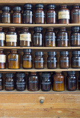 Gewürzregal Ausschnitt