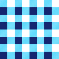 Blue White Chessboard Background Vector Illustration