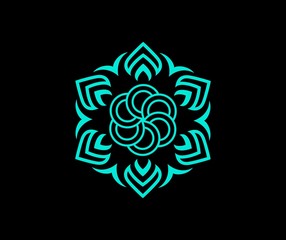Flower logo