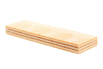 Wafers stick on white