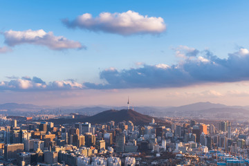 Korea,Seoul City Skyline, The best view of South Korea