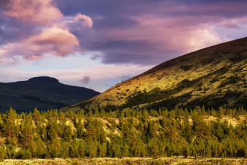 Obraz premium Mountains in Norway