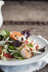 Shrimp Pad Thai Salad