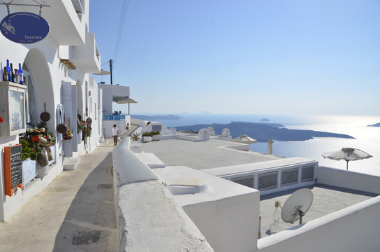 Isla de Santorini en Grecia