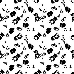 Obraz premium Baby seamless pattern