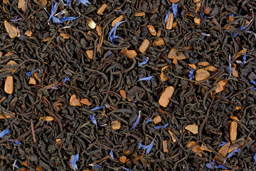 Captain's tea. Tea with cinnamon, knapweed flower and indian tea