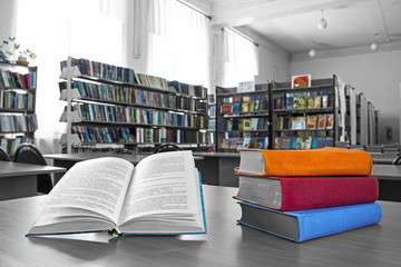 The Books in the Library