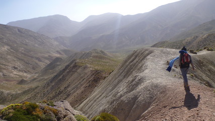 Fototapeta premium Chèche au vent