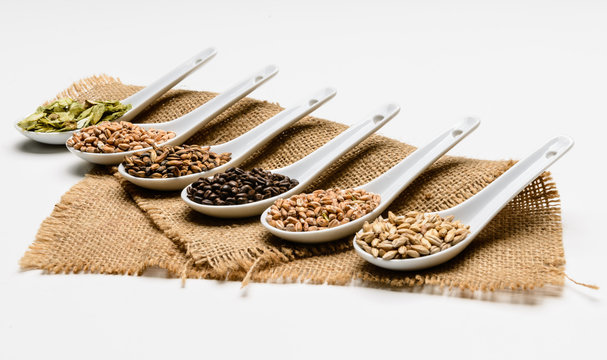 Ingredienti per la birra, fuoco selettivo