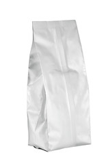 Aluminum bag / Aluminum bag on white backgeound.