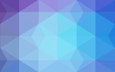 Obraz premium Multicolor pink, blue polygonal design pattern, which consist of triangles and gradient in origami style.