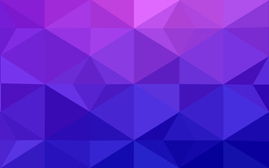 Obraz premium Multicolor pink, blue polygonal design pattern, which consist of triangles and gradient in origami style.