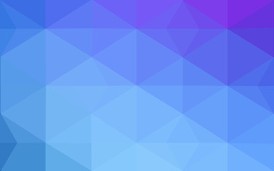 Obraz premium Multicolor pink, blue polygonal design pattern, which consist of triangles and gradient in origami style.