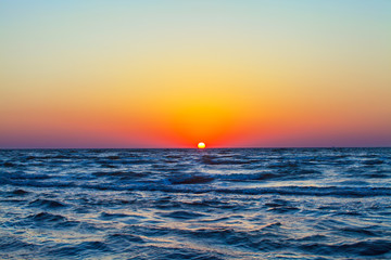 Fototapeta na wymiar Blue sky,sun and sea