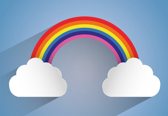 Rainbow icon design 