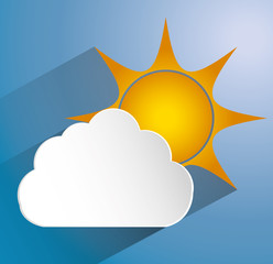 Sun icon design 