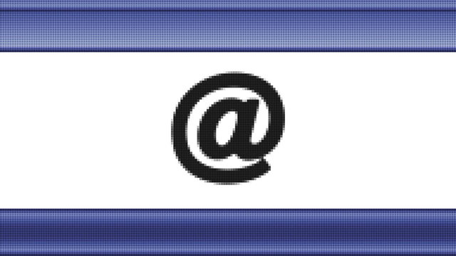 E-mail icon. Looping.