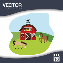 Farm icon design 