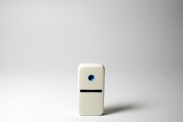 the single one dot domino