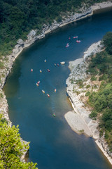 Canoë en Ardèche