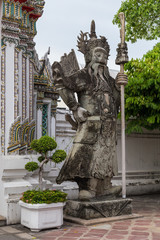 Obraz premium Statue at Wat Pho, Bangkok, Thailand