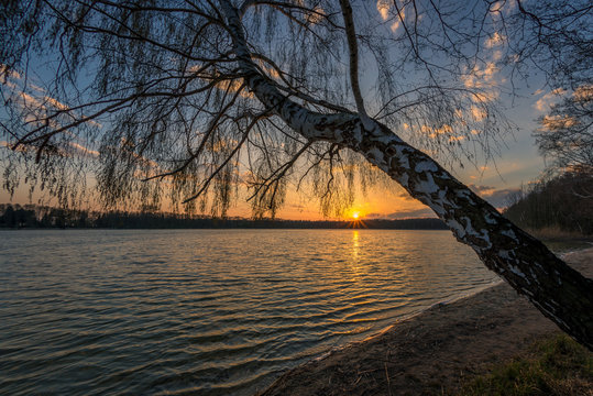 Abendstimmung am Gorinsee