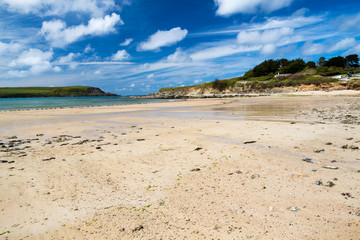 Fototapeta na wymiar Beach at Daymer Bay Cornwall