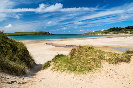 Beach at Daymer Bay Cornwall