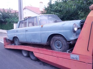Remorquage voiture ancienne