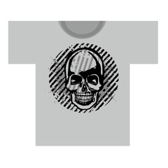  Gothic coat of arms with skull, grunge.vintage design t-shirts