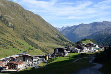 Fototapeta na wymiar Obergurgl, Ötztaler Alpen