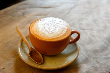 Vintage cup of coffee