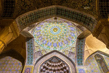 Fototapeten Interior of Vakil Mosque in Shiraz, Iran © Leonid Andronov