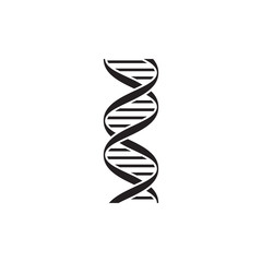 DNA icon. Vector illustration
