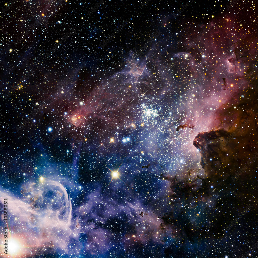 Canvas Prints stars nebula in space. elements of this image furnished by nasa