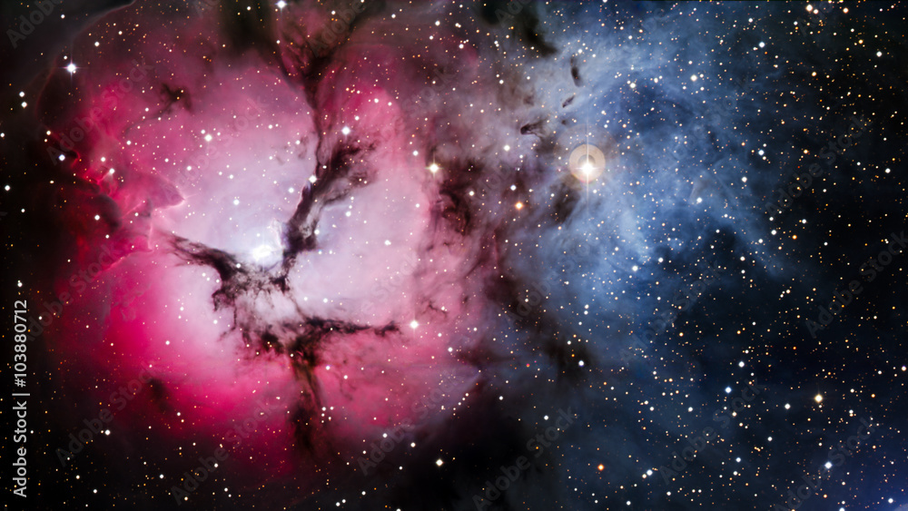 Canvas Prints stars nebula in space. elements of this image furnished by nasa