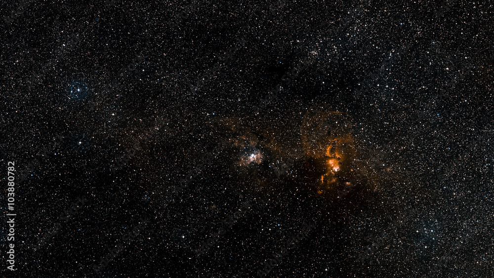 Canvas Prints stars nebula in space. elements of this image furnished by nasa