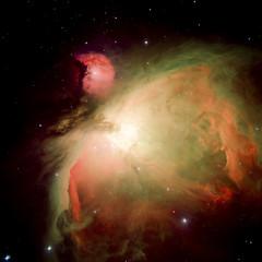 Stars nebula in space. Elements of this image furnished by NASA