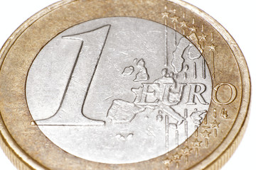 1 Euro Geld Münze 