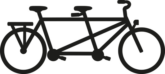 Obraz premium Tandem bike