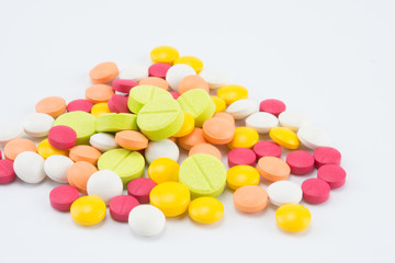 colorful pills
